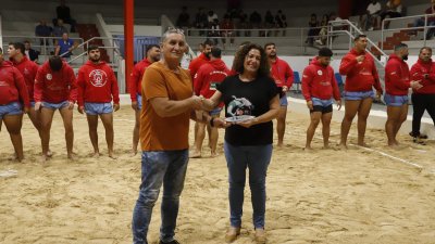 Presentación del CL San Bartolomé y luchada contra el Jandía