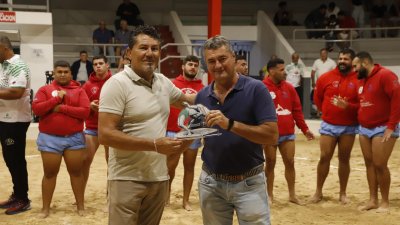 Presentación del CL San Bartolomé y luchada contra el Jandía