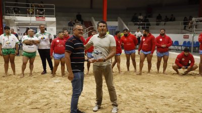 Presentación del CL San Bartolomé y luchada contra el Jandía