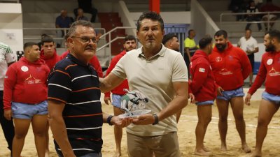 Presentación del CL San Bartolomé y luchada contra el Jandía