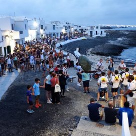 Fiestas 'La Lapa' en Caleta Caballo