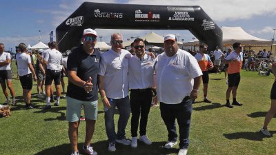 II jornada de la I Vuelta Ciclista a Lanzarote (Fotos: La Voz)
