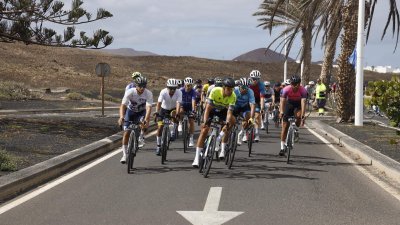 II jornada de la I Vuelta Ciclista a Lanzarote (Fotos: La Voz)