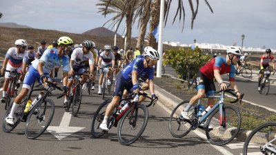 II jornada de la I Vuelta Ciclista a Lanzarote (Fotos: La Voz)