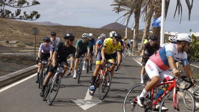 II jornada de la I Vuelta Ciclista a Lanzarote (Fotos: La Voz)