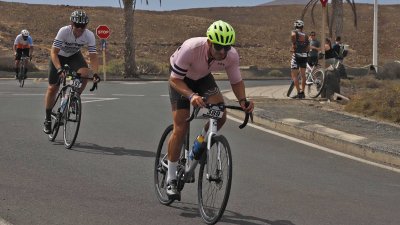 II jornada de la I Vuelta Ciclista a Lanzarote (Fotos: La Voz)