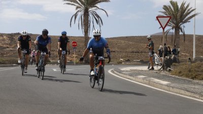 II jornada de la I Vuelta Ciclista a Lanzarote (Fotos: La Voz)