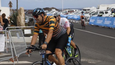 II jornada de la I Vuelta Ciclista a Lanzarote (Fotos: La Voz)