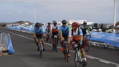 II jornada de la I Vuelta Ciclista a Lanzarote (Fotos: La Voz)