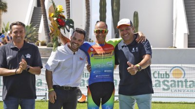II jornada de la I Vuelta Ciclista a Lanzarote (Fotos: La Voz)