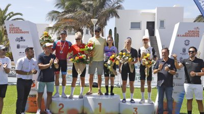 II jornada de la I Vuelta Ciclista a Lanzarote (Fotos: La Voz)