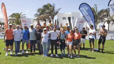 II jornada de la I Vuelta Ciclista a Lanzarote (Fotos: La Voz)