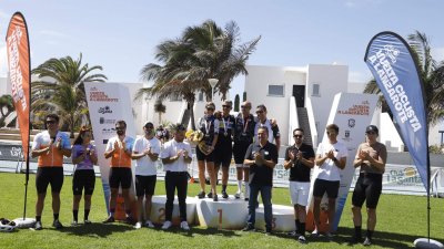 II jornada de la I Vuelta Ciclista a Lanzarote (Fotos: La Voz)