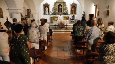Procesión en honor a San Miguel Arcángel. Fotos: La Voz