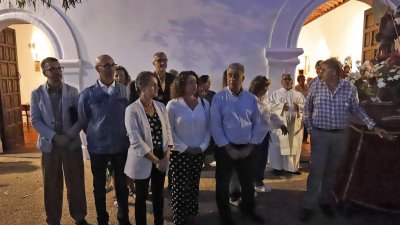 Procesión en honor a San Miguel Arcángel. Fotos: La Voz