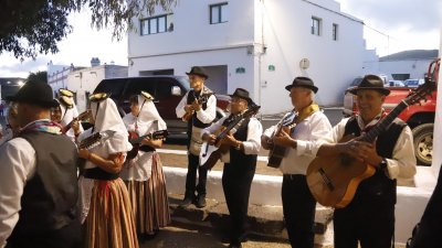Procesión en honor a San Miguel Arcángel. Fotos: La Voz