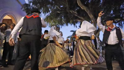 Procesión en honor a San Miguel Arcángel. Fotos: La Voz