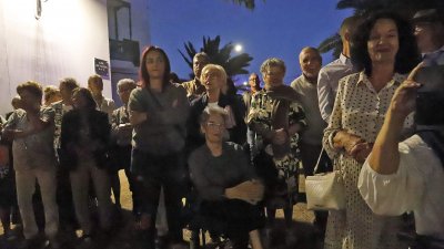 Procesión en honor a San Miguel Arcángel. Fotos: La Voz