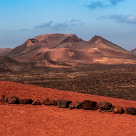 La fotografía 'Marte en la Tierra' tomada en el Parque Nacional de Timanfaya. Foto: Juan Méndez.