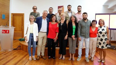 Coloquio de Francina Armengol sobre el futuro del turismo. Fotos: PSOE y Juan Mateos.