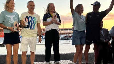 El Real Club Náutico de Arrecife, subcampeón de la 'VI Copa Canarias de Aguas Abiertas'