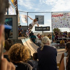 Campeonato de skate en Famara