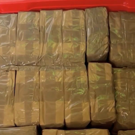 La cocaína y el hachís incautados por la Policía Nacional