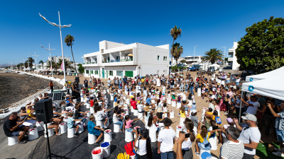 Celebración de 'Heart' en Playa Honda