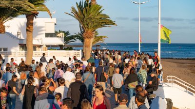 Celebración de 'Heart' en Playa Honda