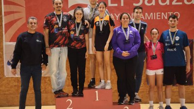 El Auria Bádminton Club consigue dos medallas en el Campeonato de Canarias Absoluto