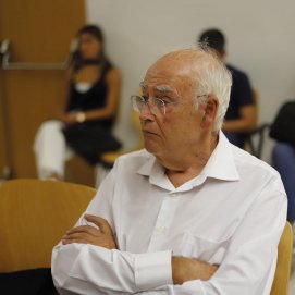 Felipe Fernández Camero durante la vista oral del caso Jable en Gran Canaria. (Fotos: Andrea Domínguez)