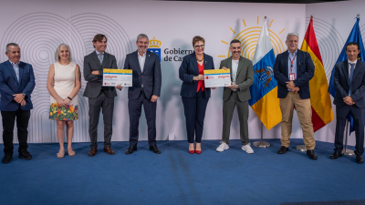 Presentación del acuerdo de Gobierno de Canarias con las compañías marítimas y aéreas