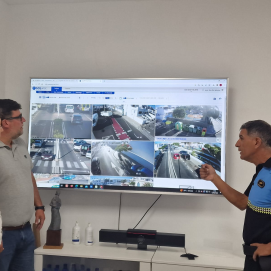 Las nuevas cámaras de seguridad de la Policía Local de San Bartolomé