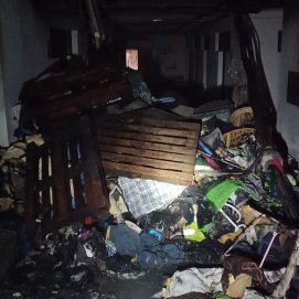 Incendio en el Centro Comercial de Papagayo