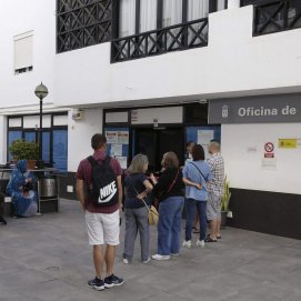 Oficina de Empleo en Lanzarote.  Foto: José Luis Carrasco.