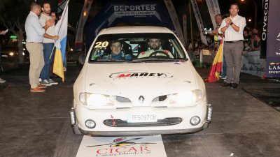 45º Rally Orvecame-isla de Lanzarote, noche Fotos: Juan Mateos 