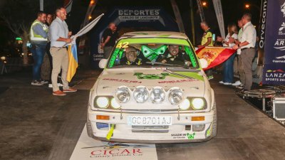 45º Rally Orvecame-isla de Lanzarote, noche Fotos: Juan Mateos 