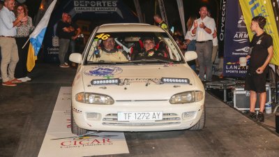 45º Rally Orvecame-isla de Lanzarote, noche Fotos: Juan Mateos 
