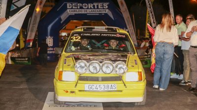 45º Rally Orvecame-isla de Lanzarote, noche Fotos: Juan Mateos 