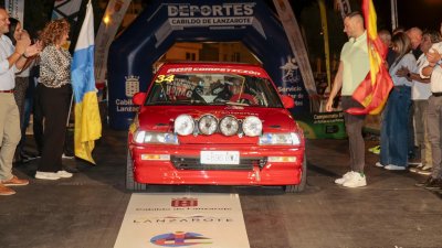 45º Rally Orvecame-isla de Lanzarote, noche Fotos: Juan Mateos 