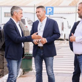 Reunión del Cabildo de Lanzarote y el Gobierno de Canarias
