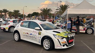 45º Rally Orvecame-isla de Lanzarote, noche Fotos: Juan Mateos 