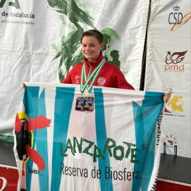 Amelie Skiba tras el torneo en Palma del Río