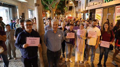 Manifestación víctimas de violencia de género