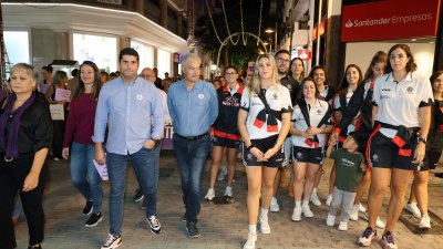 Manifestación víctimas de violencia de género