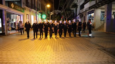 Manifestación víctimas de violencia de género