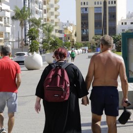 Paseando con calor en Arrecife, Lanzarote (Foto: José Luis Carrasco)