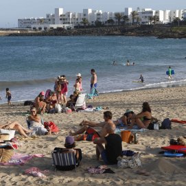 Día de playa en ola de calor (Foto: José Luis Carrasco)