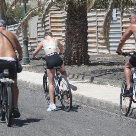 Calor en Arrecife (Foto: José Luis Carrasco)