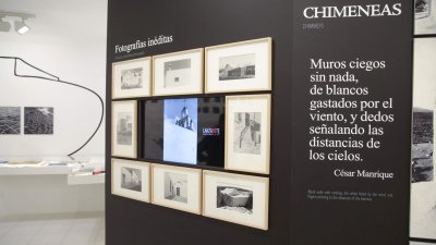 Exposición arquitectura inédita. Foto: Juan Mateos.